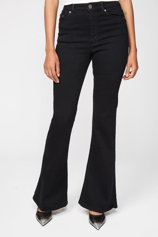 Jeans Flare Cut - Zwart