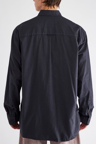 Relaxed Overhemd - Marineblauw