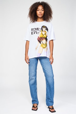 T-shirt Faye Valentine Cowboy Bebop - Wit