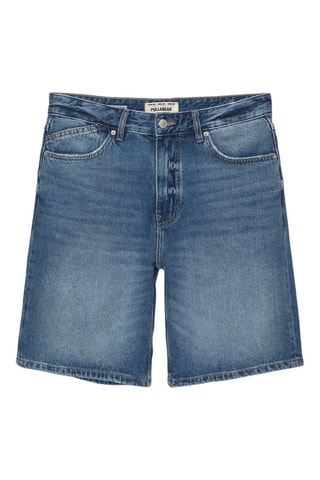 Jeansbermuda - Blauw