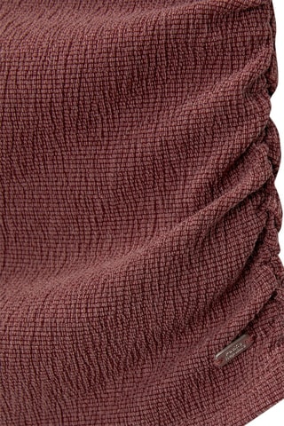 Asymmetrische Top Bordeauxrood