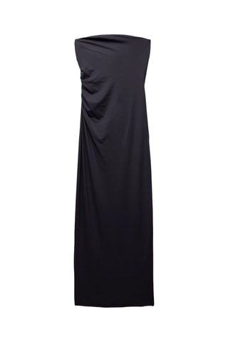 Strapless Jurk - Zwart
