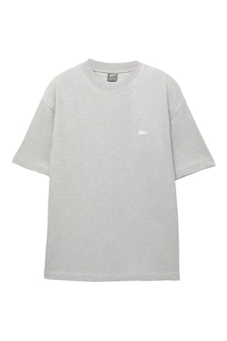 T-shirt - Gemêleerd Grijs