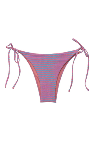 Bikinibroekje - Donkerroze en Turquoise