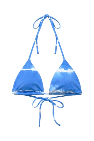 Bikinitop Dip and Dye - Hemelsblauw