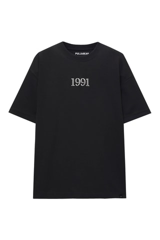 T-shirt - Zwart