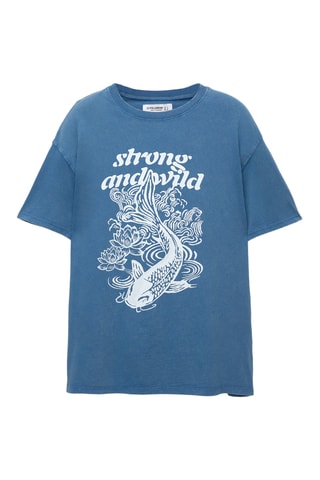 T-shirt - Lichtblauw