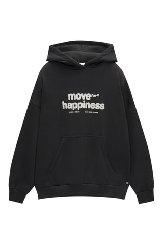 Sweater met Capuchon - Zwart