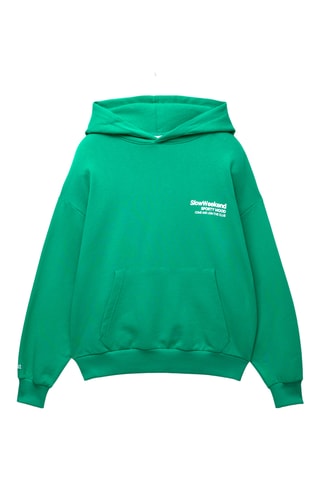 Sweater met Capuchon - Donkergroen