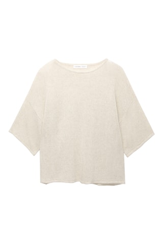 Top - Gemêleerd Beige