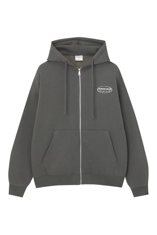 Sweater met Capuchon - Donkergrijs