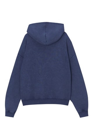 Sweater met Capuchon Friends - Gemêleerd Marineblauw
