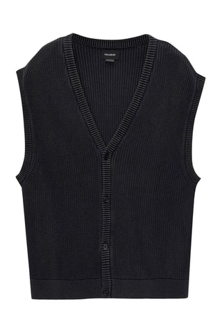 Mouwloos Vest - Zwart