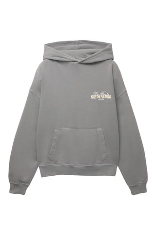 Sweater met Capuchon - Donkergrijs