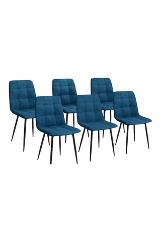 6 sillas Linda - 46 x 88 x 55 cm