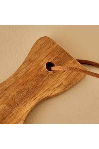 Tabla para cortar de acacia - 20,5 x 34 x 1 cm