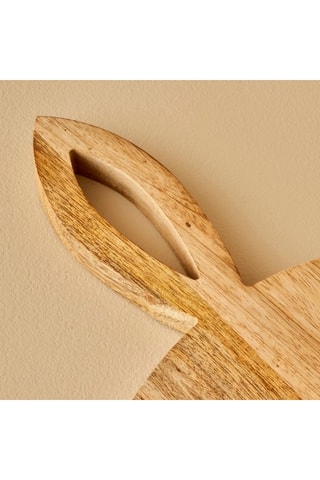 Tabla para cortar de madera de mango - 40 x 30 x 1,6 cm