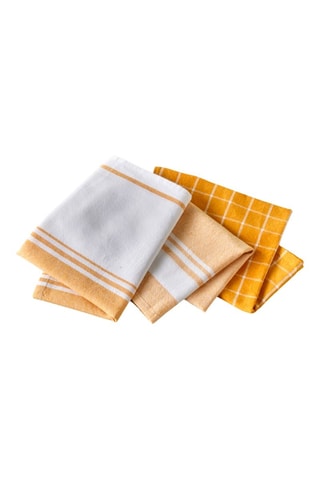 3 paños - Mostaza