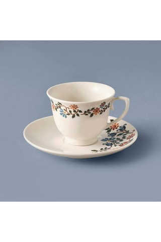 2 tazas de café de porcelana - 9 cl
