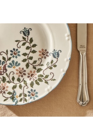 Vajilla de porcelana para el desayuno - 20 piezas