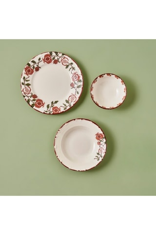 Vajilla de porcelana - 18 piezas