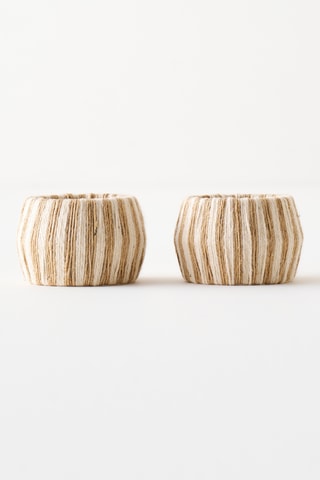 Servilletero Gisela - 4,5 x 4,5 x 3,5 cm - Natural