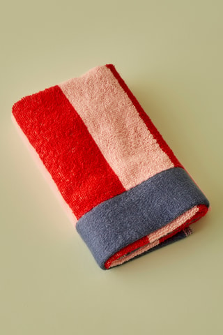 Toalla de tocador - Rojo - 30 x 50 cm