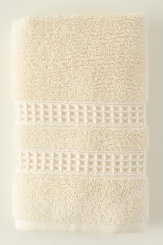 Toalla de mano - Crudo - 50 x 90 cm