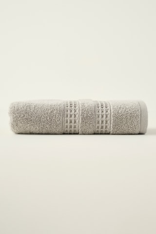 Toalla de mano - Gris - 50 x 90 cm
