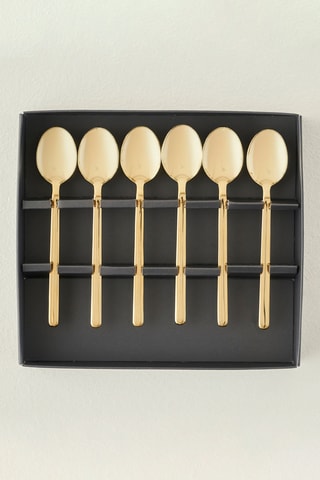 6 cucharillas de café - 13 cm