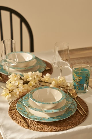 Plato hondo de porcelana - 21 cm