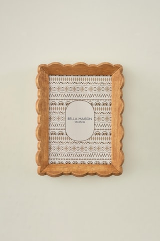 Marco de fotos de madera - 13 x 18 cm - Natural