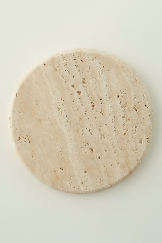 Salvamanteles de travertino y silicona