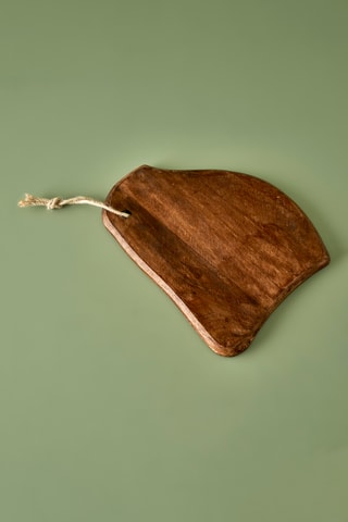 Fuente de madera de mango - 34 x 26 x 2 cm