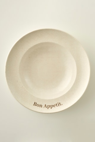 Plato hondo de porcelana - 28 cm