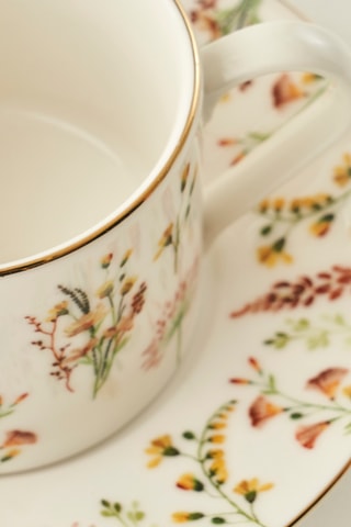 2 tazas de café de porcelana - 180 ml