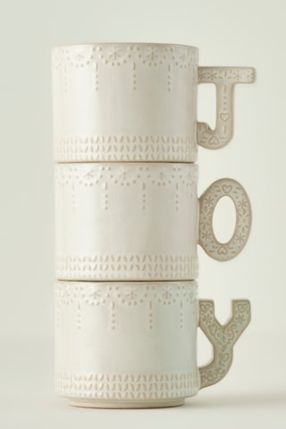 3 tazas de gres - 390 ml