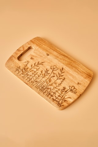 Tabla para cortar de madera de mango