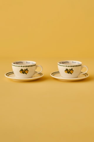2 tazas de té de porcelana - 2700 ml