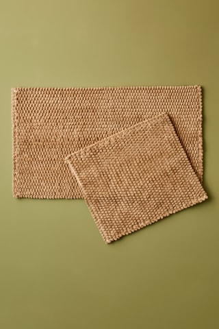 Alfombra de baño - Beige - 60 x 100 cm