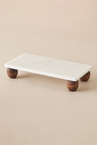 Bandeja de mármol - 15 x 30 cm