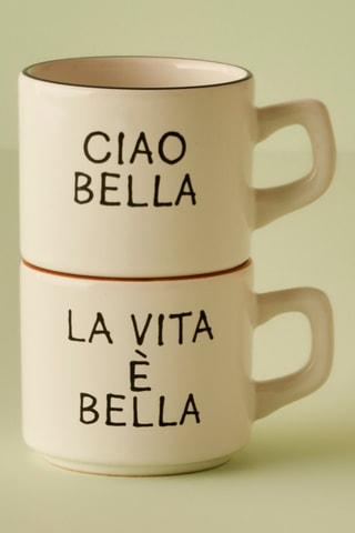 Vajilla de cerámica para el desayuno - 8 piezas