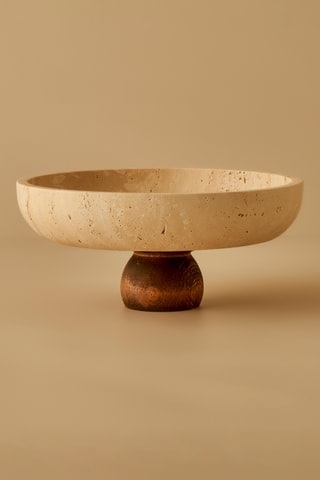 Fuente de travertino - 25 cm