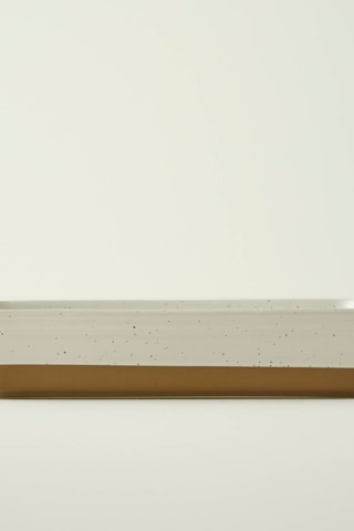 Fuente para horno de cerámica - 38,7 x 240,2 x 7,2 cm