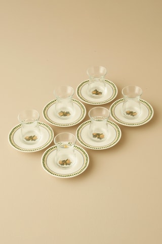 6 vasos de porcelana - 170 ml