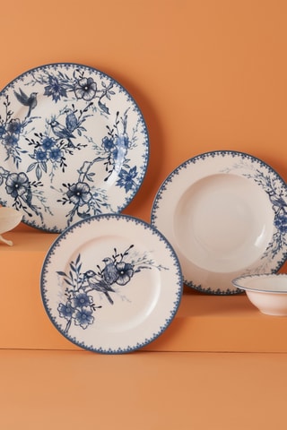 Vajilla de porcelana - 24 piezas