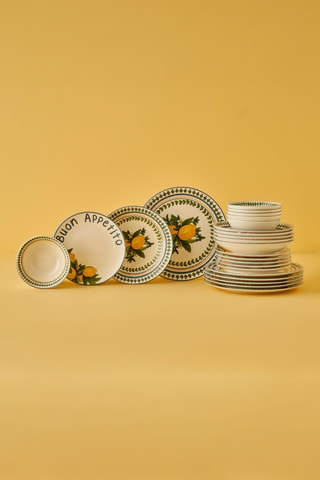 Vajilla de porcelana - 24 piezas