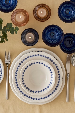 Vajilla de porcelana - 24 piezas