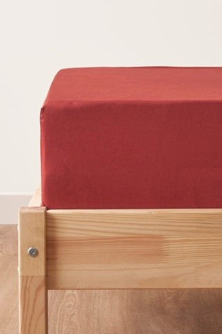 Drap-housse - Bordeaux