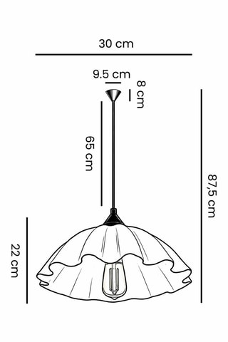 Lámpara de techo - Blanco - 40 W
